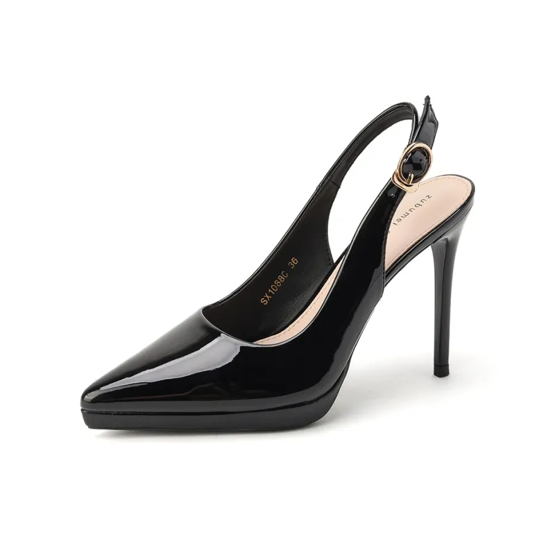 Zubumei Slim Heel High Heels 10.5cm Women's-0
