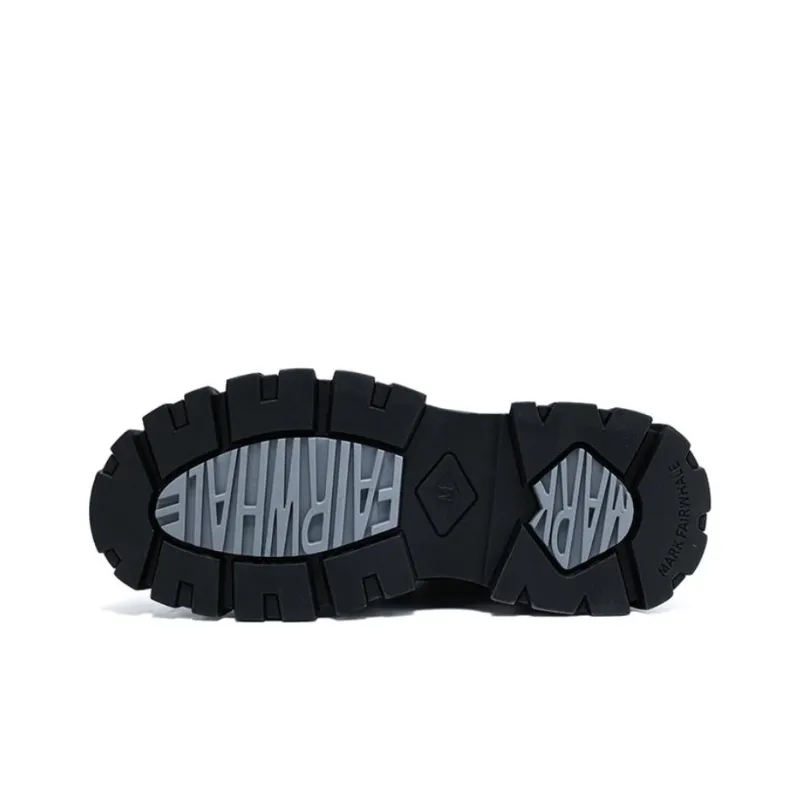 FAIRWHALE Martin Boots Unisex Black-9