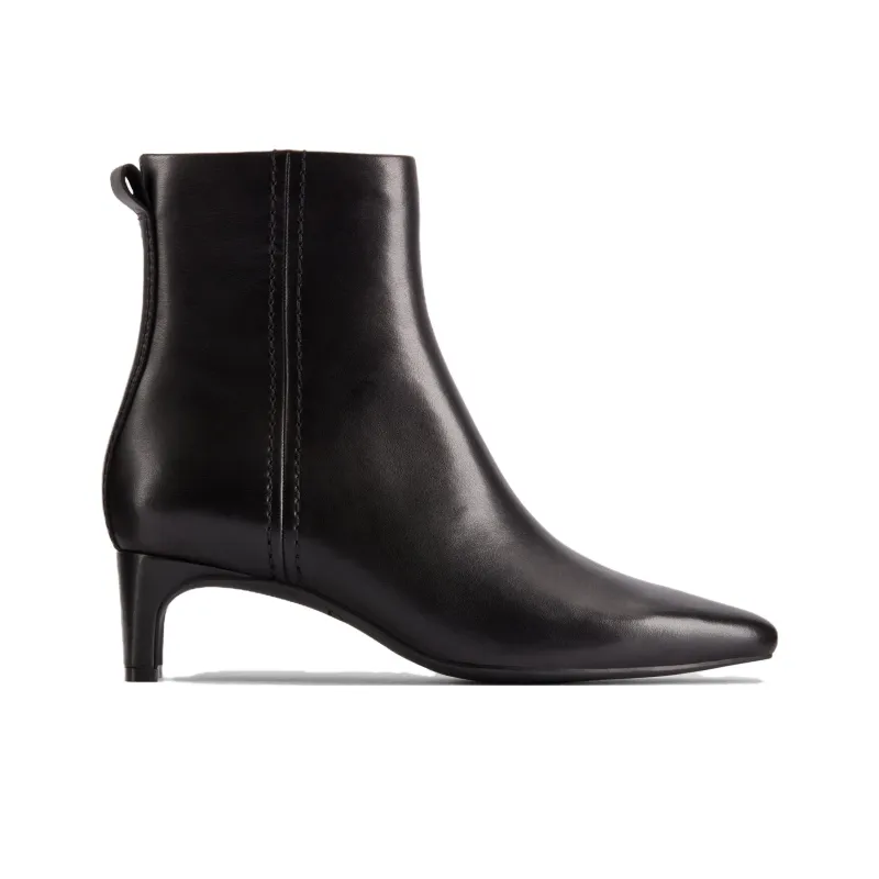 Clarks Edina Up Ankle Boots Women's Black-1