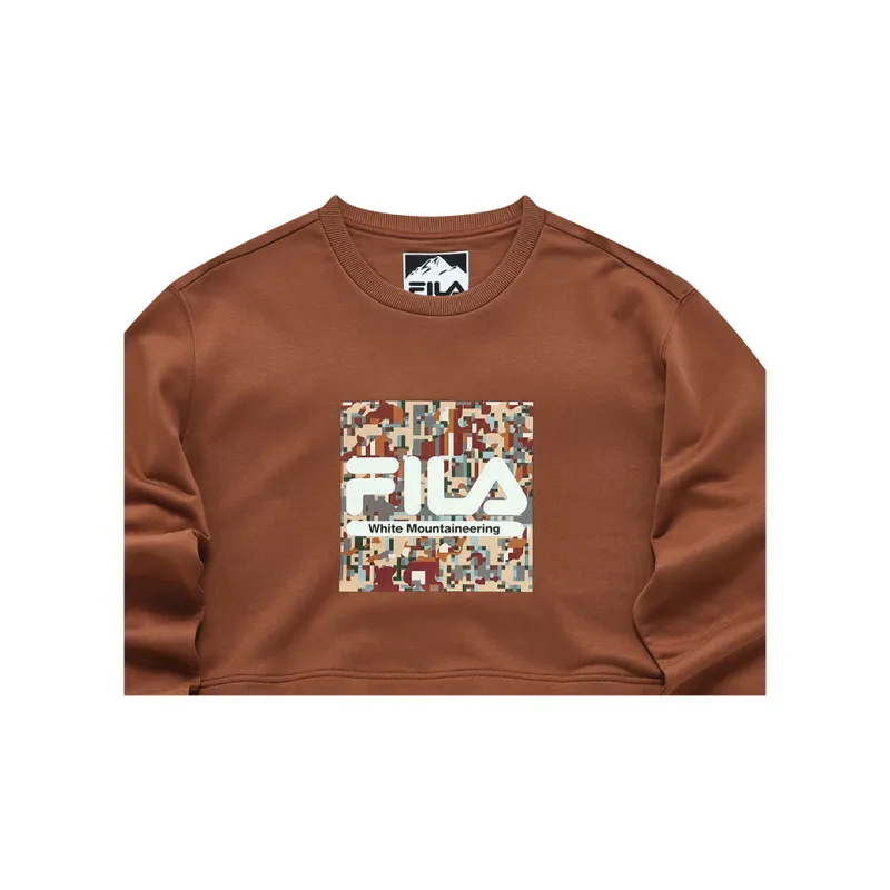 FILA FUSION Sweatshirt Men's Tan Stone Brown-6