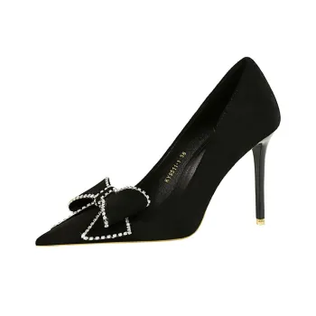 BIGTREE Slim Heel High Heels 10.5cm Women's