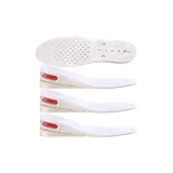 White Gray[2 Pack 3cm]Detachable Height Increase Insoles