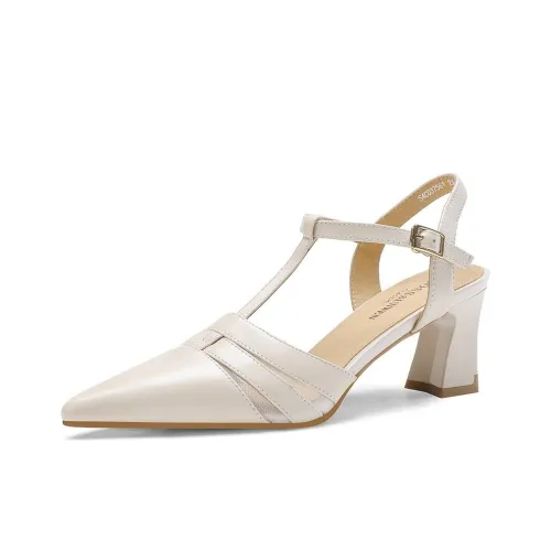 BOSSSUNWEN Chunky Heel High Heels 6cm Women's