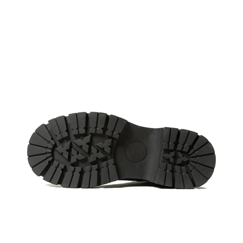 Q.VONTON Long Shaft Boots Women's Black-4