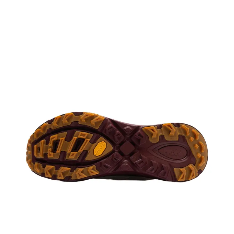 HOKA ONE ONE Mafate Three2 Vanilla Varsity Burgundy-3