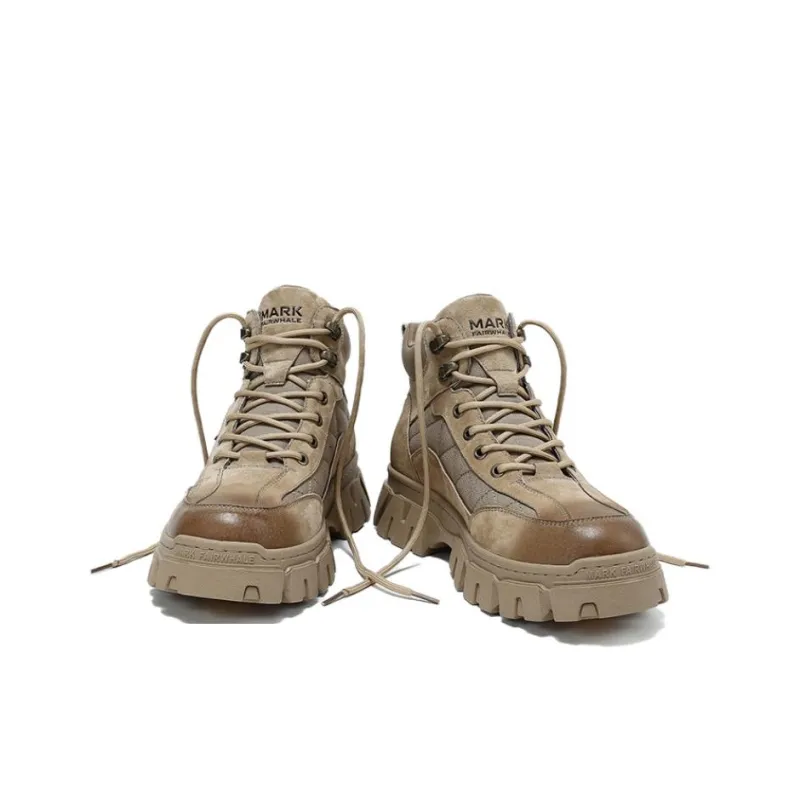 FAIRWHALE Short Martin Boot Unisex Yellow-3