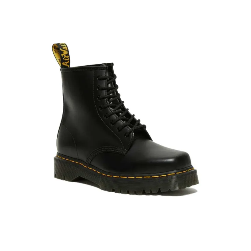 Dr.Martens 1460 Bex Squared Toe Leather Lace Up Boots 'Black'-1