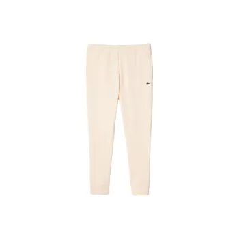 LACOSTE Knitted Sweatpants Men's Natural White