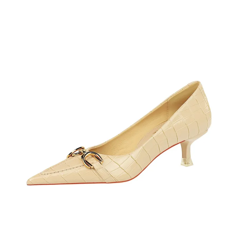 QITUMAUL Slim Heel High Heels 4.5cm Women's-7