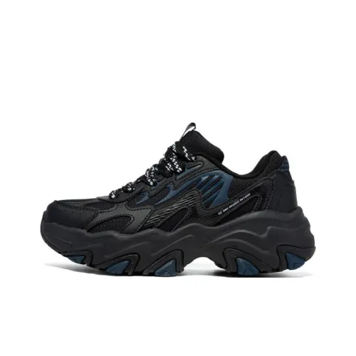 361° Abrasion Resistant, Breathable, Lightweight Low Top Casual Shoes Women's Black Blue