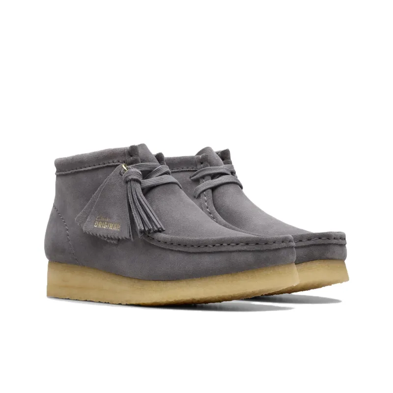 Clarks Ankle Boots Women's Gray-3