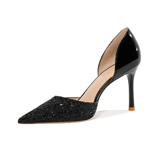Li Ke Slim Heel High Heels 6CM Women's-1