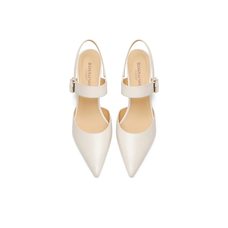 BOSSSUNWEN Spool Heel High Heels 6cm Women's-2