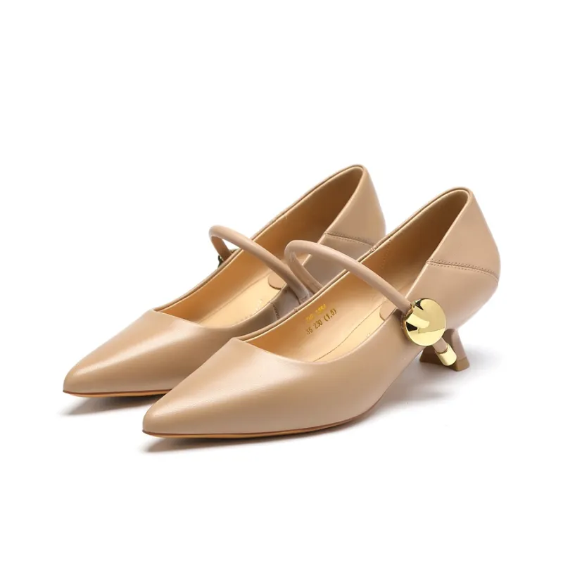 ZHR Slim Heel High Heels 4.5cm Women's-16