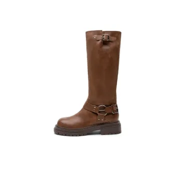 TOOMANYSHOES Cowboy Knee high Boots Women's