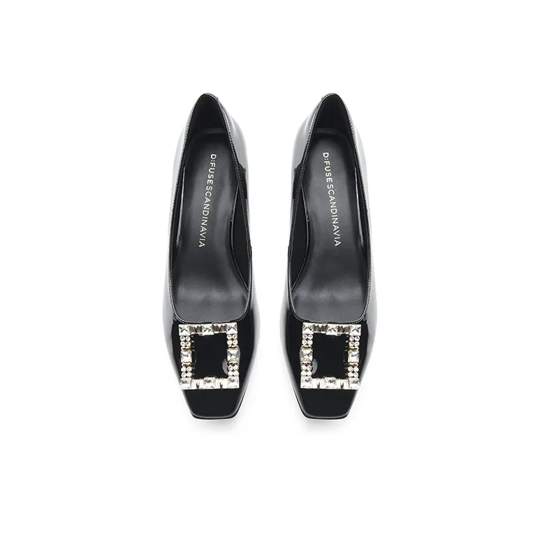 D:FUSE SCANDINAVIA Chunky Heel High Heels 4.5cm Women's-3