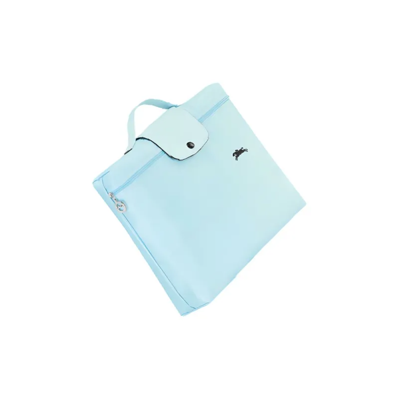 LONGCHAMP Le Pliage Club Nylon Briefcase Handbag Clutch Men's Cloud Mist Color-2