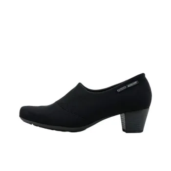 MEPHISTO Chunky Heel High Heels 4cm Women's Black