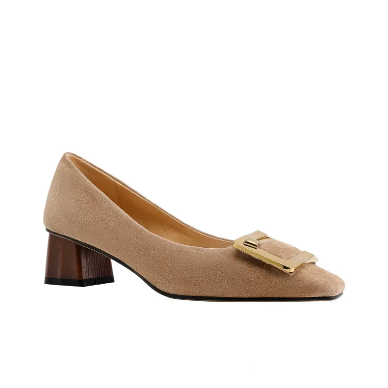Naiyee Chunky Heel High Heels 4.5cm Women's-15