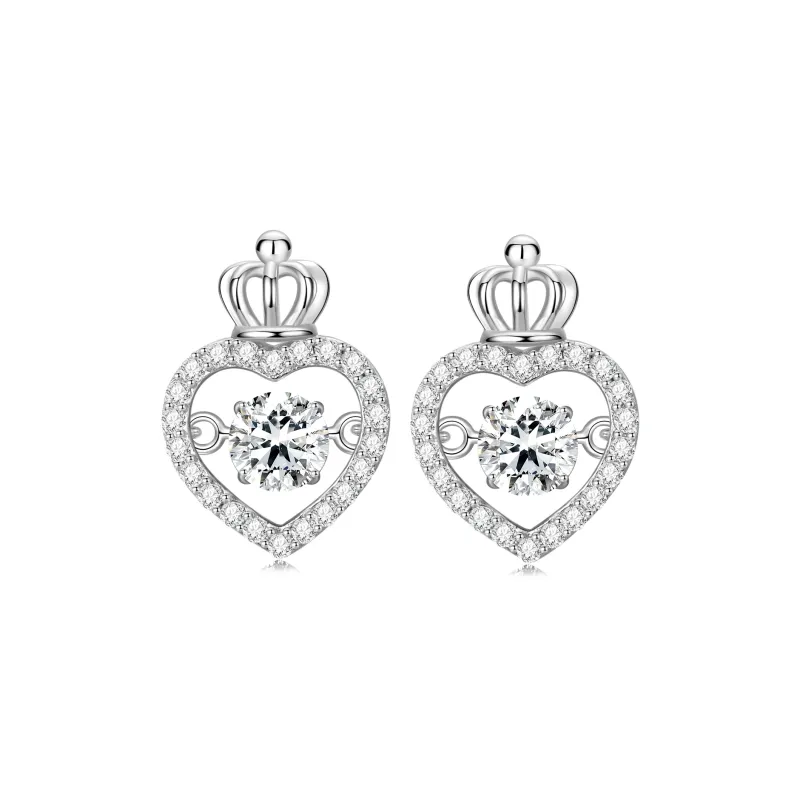 OUBI.YABI 925 Sterling Silver Stud Earrings Women's-0