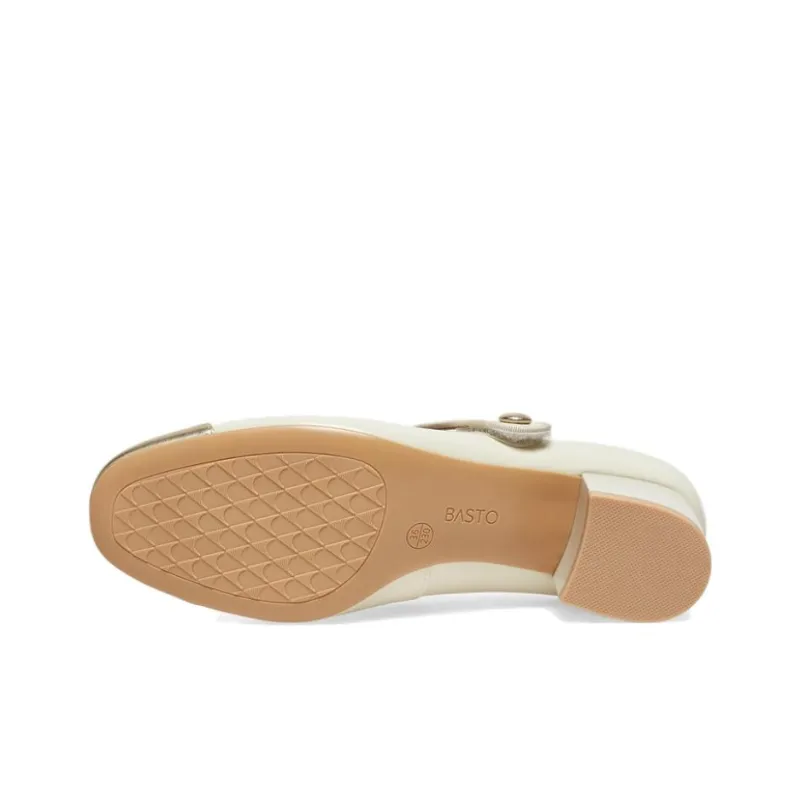 BASTO Block Heel High Heels 4cm Women's-4