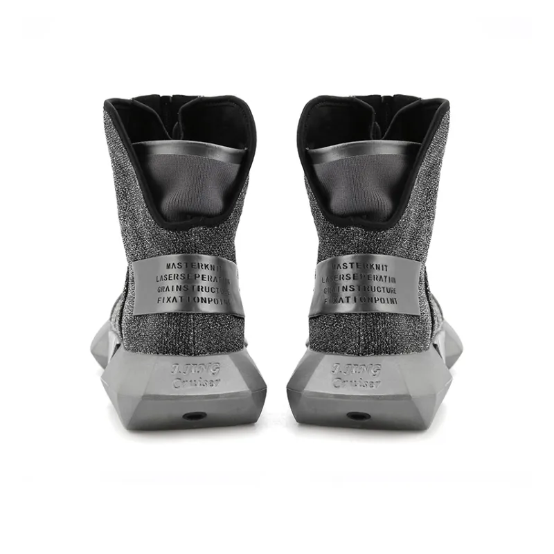 NORVINCY Short Martin Boot Unisex Black Gray-3