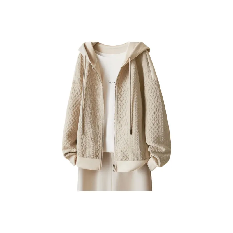 IHIMI Sweatshirt Women's Light Khaki-1