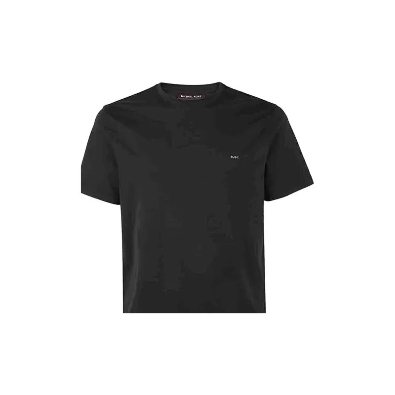MICHAEL KORS Logo Embroidered Crewneck T Shirt-2