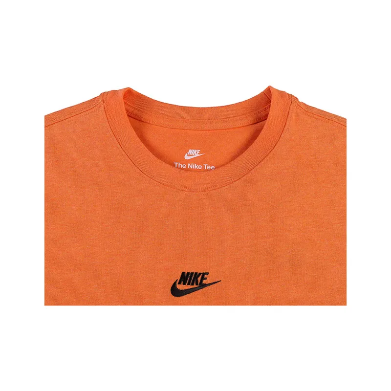 Nike T Shirts Men Orange-2