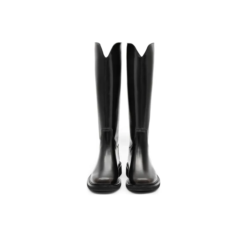 Staccato Knee-high Boots 3.5cm Women's-12