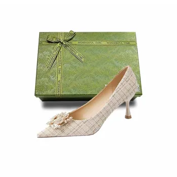 Dunnu Slim Heel High Heels 6.5cm Women's