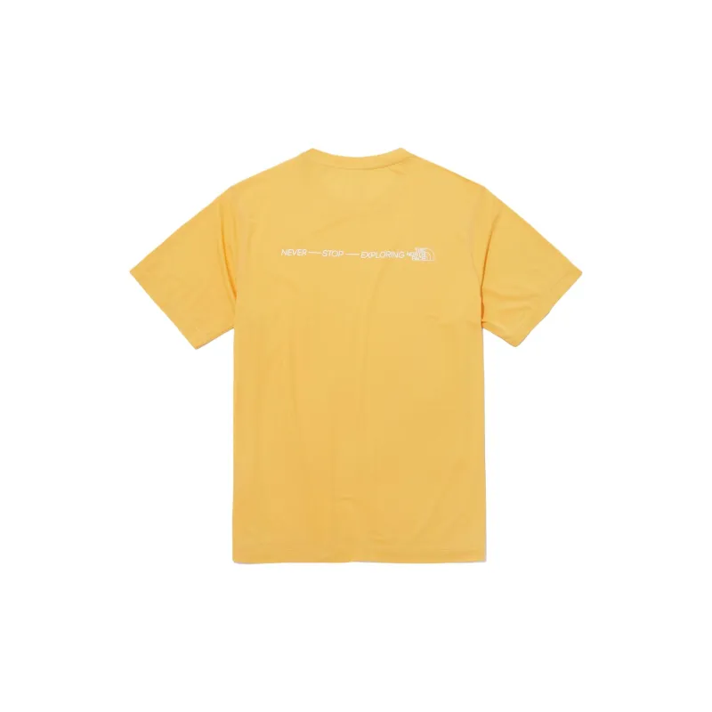 THE NORTH FACE T Shirt Men's Yellow-1