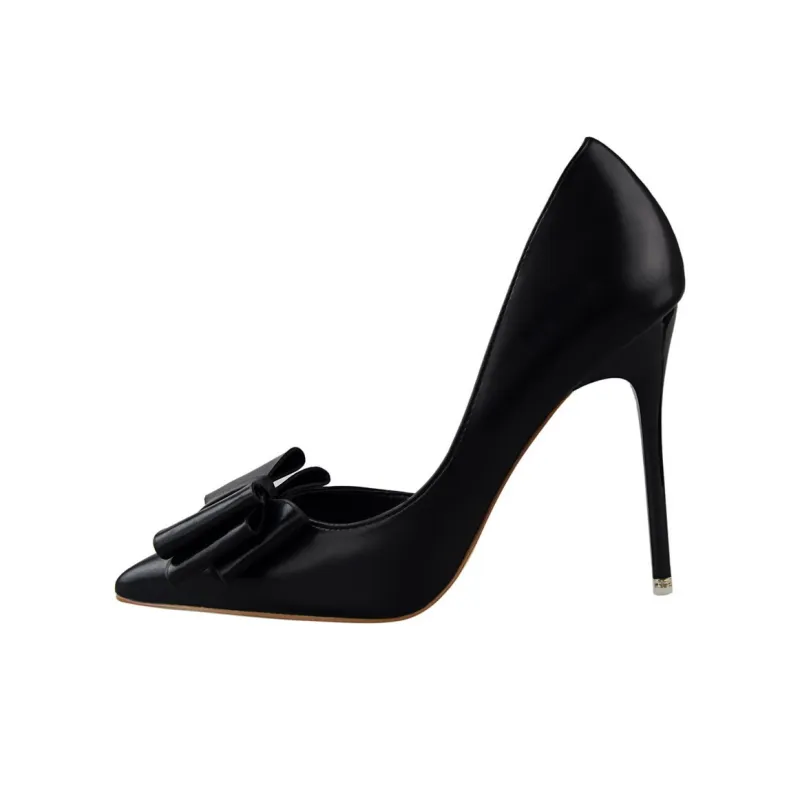 QITUMAUL Slim Heel High Heels 10.5cm Women's-0