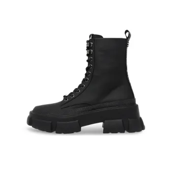 STEVE MADDEN Martin Boots Women's Black