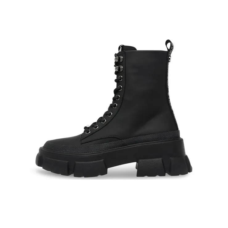 STEVE MADDEN Martin Boots Women's Black-0