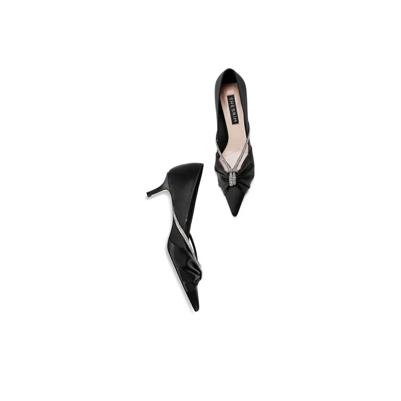 Shesrim Slim Heel High Heels 5cm Women's-7