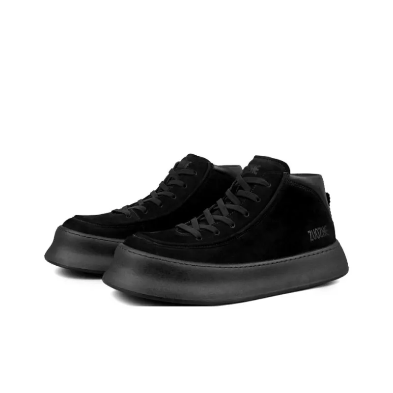 ZUOZHE Ankle Boots Platform Men's-7