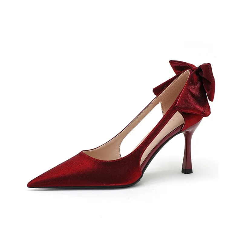 Lanza High Heels Women's White/Red/Gold-0