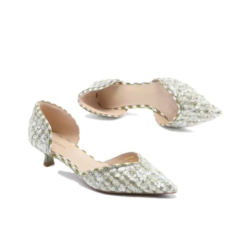 FOND&BERYL Chunky Heel High Heels 4cm Women's-4