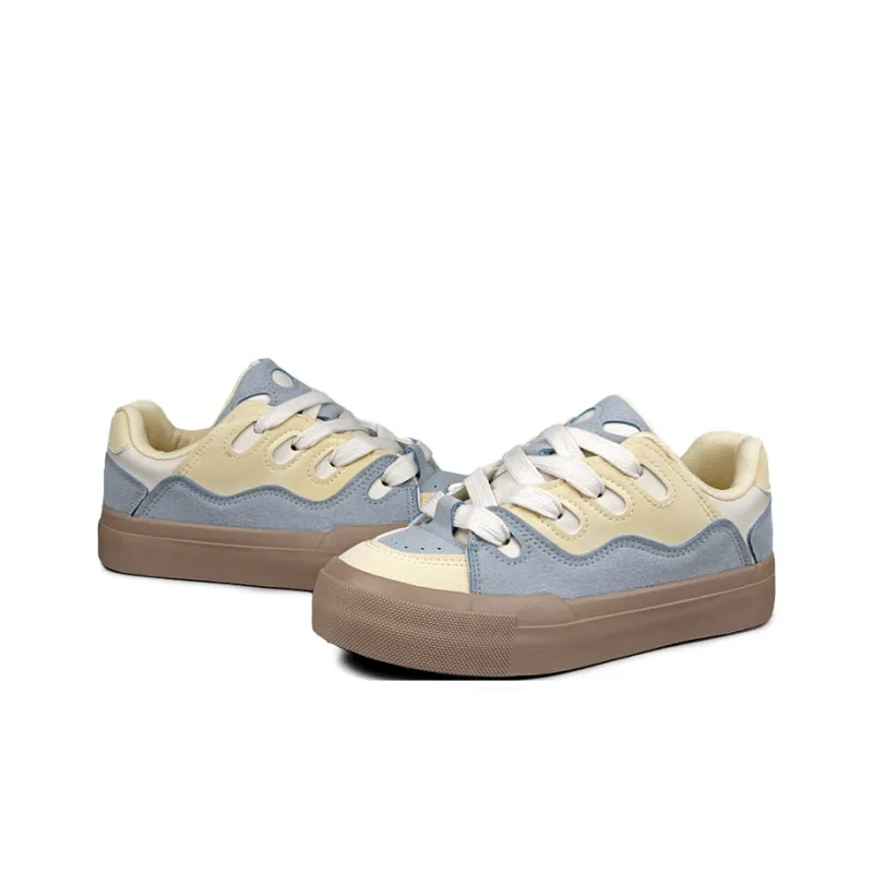 N6N8 Slip Resistant, Abrasion Resistant, Lightweight Low Top Skateboard Shoes Women's-5
