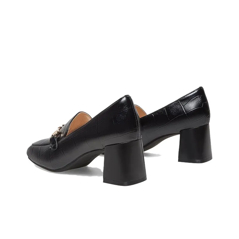 BASTO Chunky Heel High Heels 6cm Women's-2