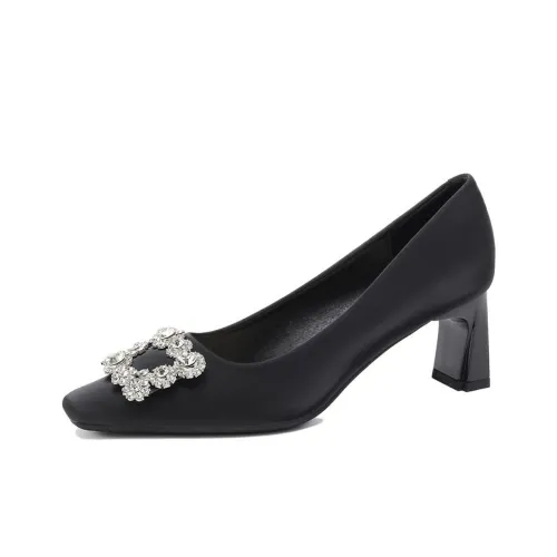 DAPHNE Block Heel High Heels 6cm Women's