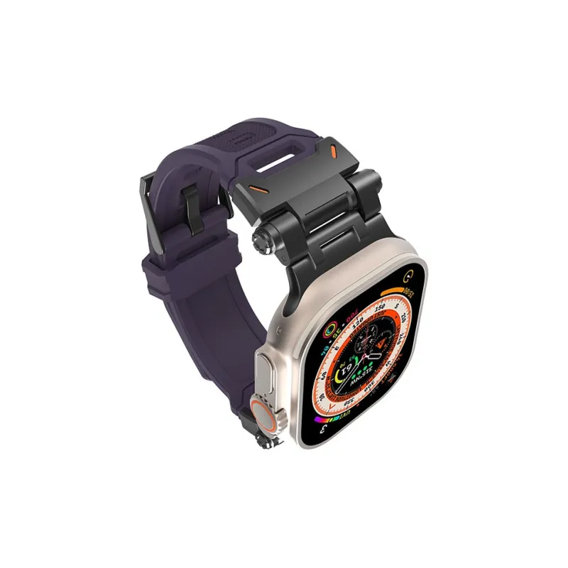 ZHENGGUANG Watch Band Apple Compatibility 41mm Silicone Material-44