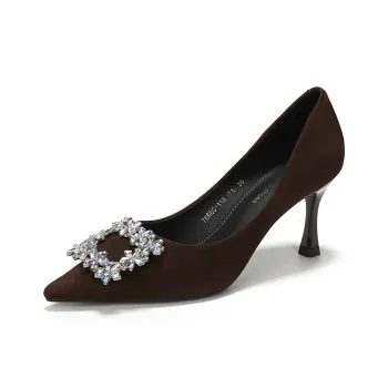 WEISHIBANGWEI Slim Heel High Heels Women's