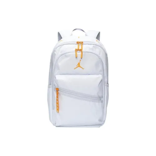 Jordan Polyester Backpack Large Size Unisex Light Blue