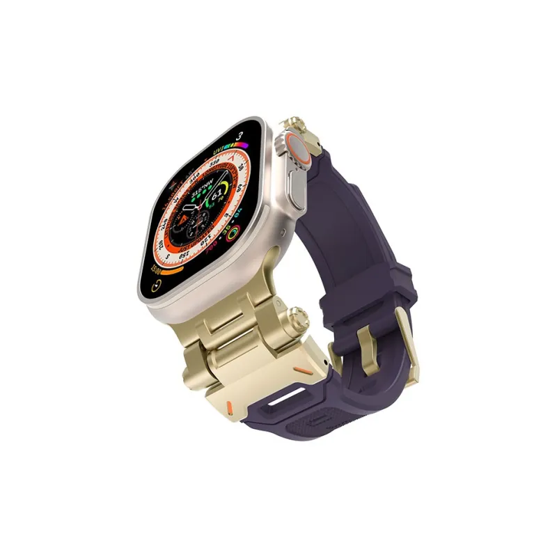 ZHENGGUANG Watch Band Apple Compatibility 41mm Silicone Material-21