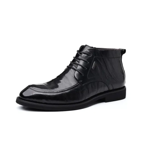 LUOMAIKE Ankle Boots Men's Black