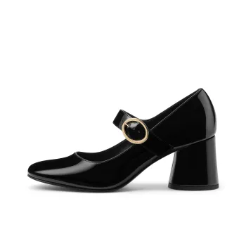 CHARLES&KEITH Block Heel High Heels 6.5cm Women's