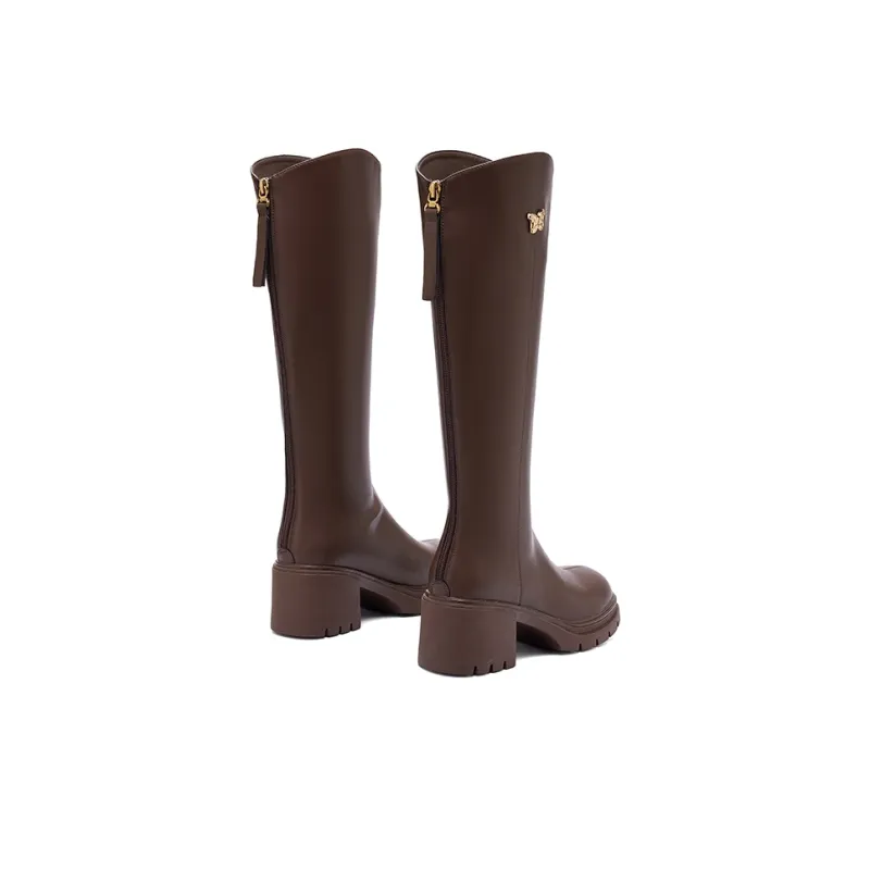 DAPHNE Slim Boots Knee-high Boots 6cm Women's-1