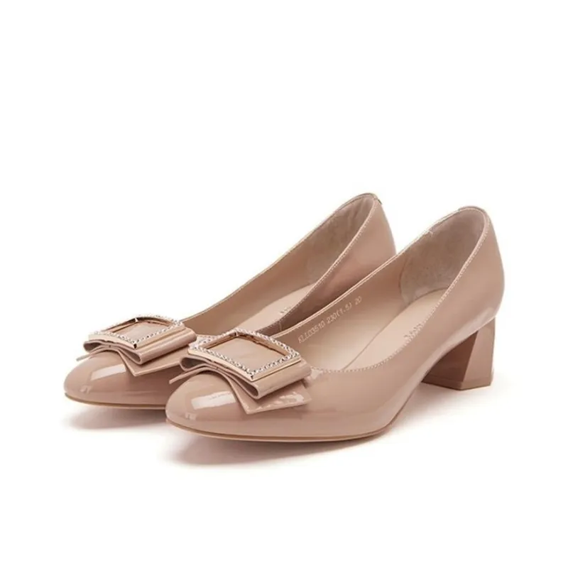 KADINA High Heels Women's Black/Burgundy/Pink-3